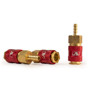 Штуцер профессиональный мама ёлка d.6мм F, латунь, 25шт