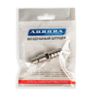 Штуцер папа ёлка d.12мм M, никелированная сталь, уп. 1шт