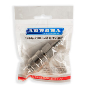 Штуцер мама ёлка d.10мм F, никелированная сталь, уп. 1шт