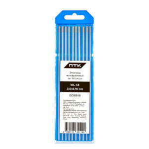 Электрод вольфрамовый ПТК WL-15-175мм Ø 3,0