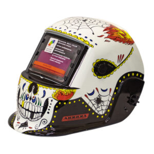 Маска сварщика Хамелеон Aurora A-777 Skeleton Fire