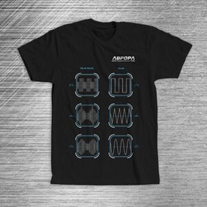 Футболка мужская АВРОРА. Создавая будущее! Принт "TIG ПУЛЬС"