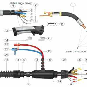Гусак горелки КЕДР  MIG-550 EXPERT №1