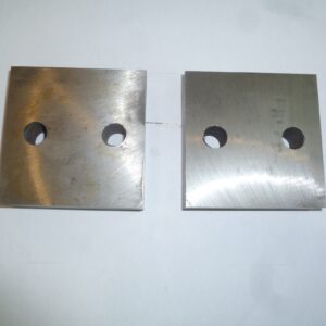 Нож для резчика арматуры ТСС GQ-50,A.N (к-т из 2-х деталей  с 2 отверстиями М16,90х90х26 мм)