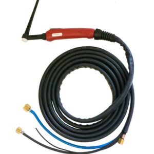 Горелка TIG 20 250A (100%), M12x1, газ 1/4G, вода 3/8G, 8m-с упр. разъёмами 2-3-5pin