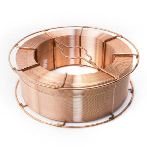 Проволока омедненная КЕДР Св-08Г2С-О Ø 0,8 мм (каркас кат. 15 кг)