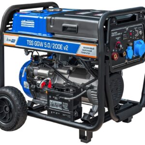 Бензиновый сварочный генератор TSS PROF GGW 5.0/200E v2