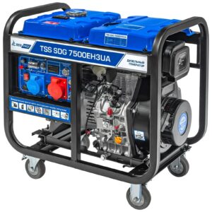 Дизель генератор TSS SDG 7500EH3UA