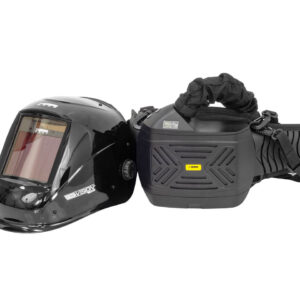 Маска сварщика   КЕДР (СОБРАННАЯ) "К-704Т PRO" с ТУРБОБЛОКОМ черная