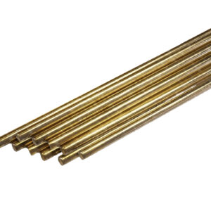 Прутки сварочные латунные КЕДР CuZn 40 Ø 2,0 мм (1000 мм, пачка 10 шт.)