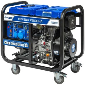 Дизель генератор TSS SDG 7500EHA