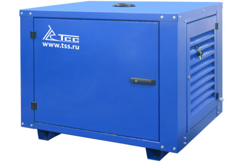 Бензогенератор TSS SGG 12000EHLA в кожухе МК
