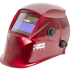 Маска сварщика   КЕДР (В РАЗОБР.ВИДЕ) "К-202 PRIME", красная
