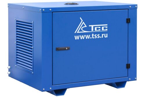 Бензогенератор 6 кВт TSS SGG 6000EH3NA в кожухе МК