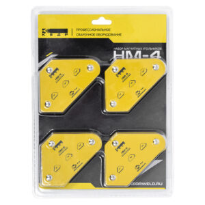 Набор магнитных угольников КЕДР НМ-4