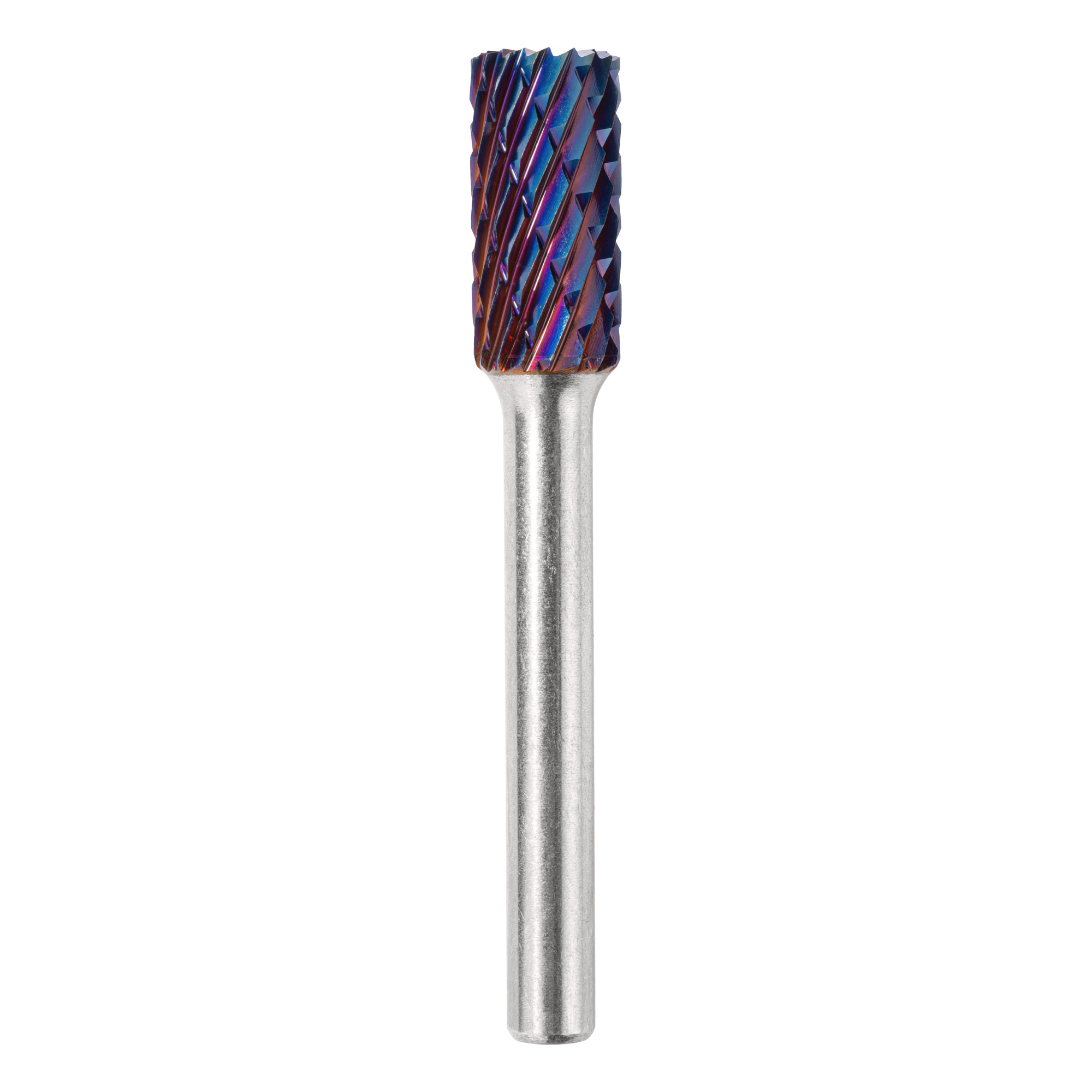 Борфреза тв. сплав № 723, форма B, 10*20*65/хв.6 мм, UC NANO BLUE, ТМ ПрофОснастка