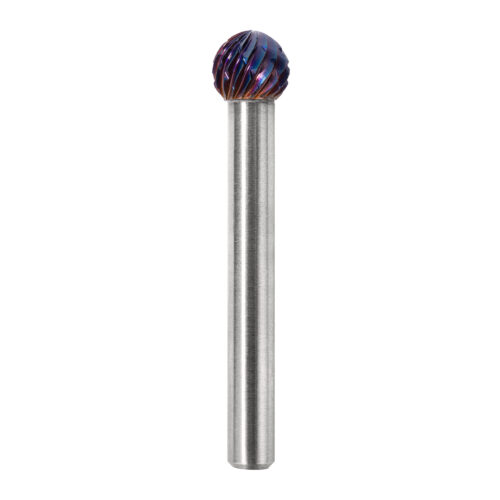 Борфреза тв. сплав № 740, форма D, 10*09*54/хв.6 мм, UC NANO BLUE, ТМ ПрофОснастка
