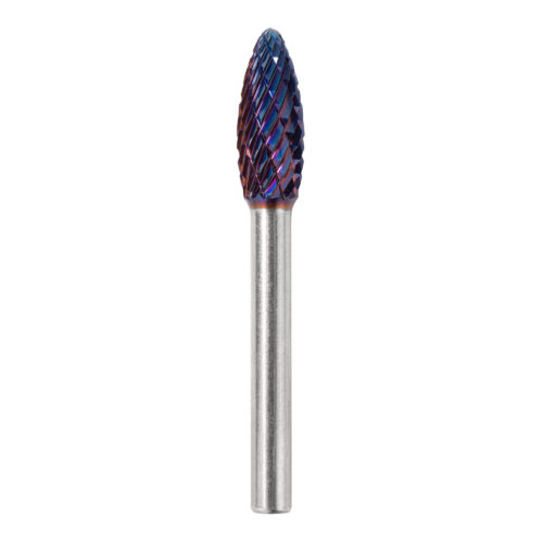 Борфреза тв. сплав № 769, форма H, 10*25*70/хв.6 мм, UC NANO BLUE, ТМ ПрофОснастка
